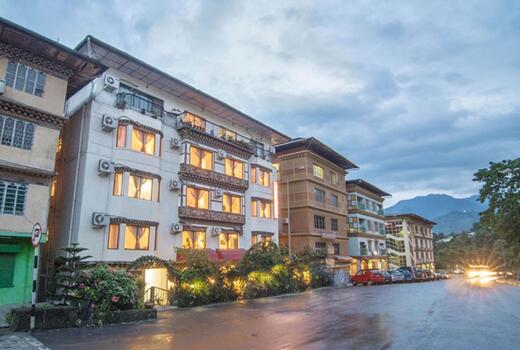 Luxury hotel in Bhutan
